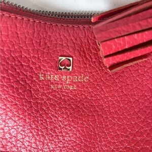 Kate Spade Red Shoulder Bag🚨Needs cleaned🚨